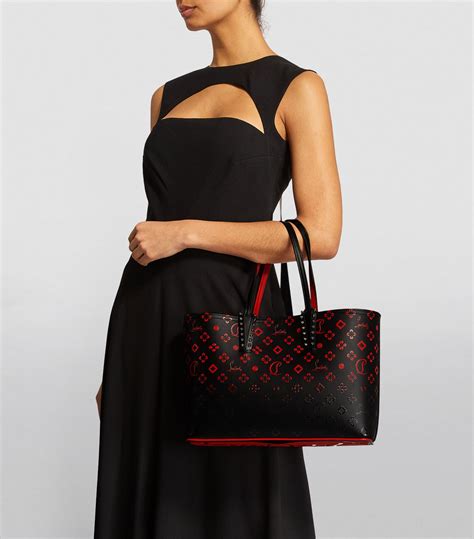 christian louboutin ciabatta tote bag replica|christian louboutin cabata tote small.